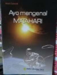 Image of Ayo mengenal Matahari