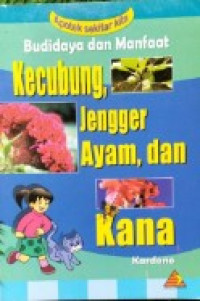 Image of Budidaya dan Manfaat Kecubung, Jengger Ayam, dan Kana
