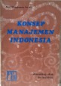 Image of Konsep Manajemen Indonesia