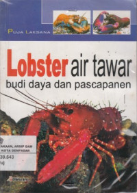 Image of Lobster Air Tawar: Budidaya dan Pascapanen