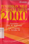 Pendidikan Nilai Memasuki Tahun 2000