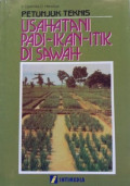 Petunjuk Teknis Usaha Tani Padi-Ikan-Itik di Sawah