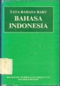 Image of Tata Bahasa Baku Bahasa Indonesia