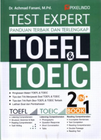 Image of Test Expert: Panduan Terbaik dan Terlengkap TOEFL & TOEIC
